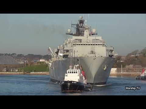 WARSHIPS IN PROFILE - HMS ALBION L14