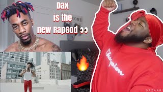 DAX IS THE NEW RAPGOD?? Dax - VIBEZ Freestyle [One Take Video]- (REACTION)