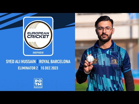 POTM : S. Ali Hussain - RB vs SOH | Highlights | ECS Spain, 2023 | 15 Dec 2023 | ECS23.1095