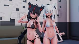 [MMD 4K] フブキ Fubuki - Chatter Chatter