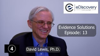 Episode 13: Dr. David Lewis talks AI for evidence management gearheads.