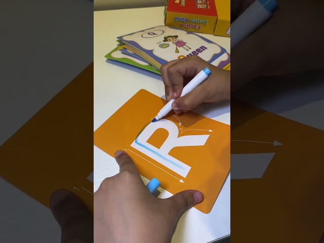 بطاقات الحروف الانجليزية
