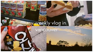 [Vlog] My weekly vlog #1 バンクーバーで過ごす1週間