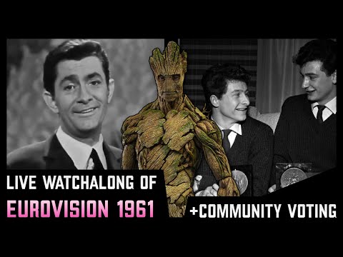 Live Watchalong of Eurovision 1961