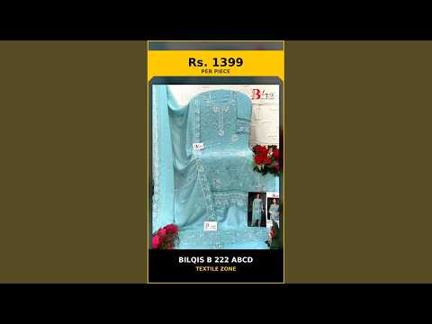 Bilqis B 222 ABCD – product video thumbnail