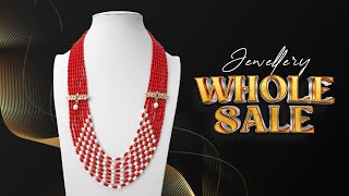 Jewellery Display | Coral | Silver | CZ Beads | one gram | Pearls @ Lowest Price
