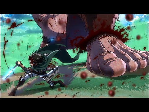 Levi vs Beast Titan Zeke - All Fights [4K60FPS] - Attack on Titan Season 3, 4 & Final Chapter | OST