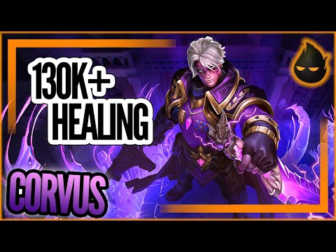 Corvus First Gameplay - 130k+ Healing (PTS)