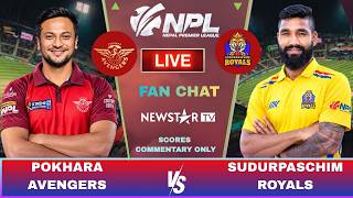 Download lagu SUDURPASCHIM ROYALS VS POKHARA AVENGERS | POKHARA BAT NPL 2026 | LIVE SCORE & COMMENTARY ONLY | mp3 Download lagu SUDURPASCHIM ROYALS VS POKHARA AVENGERS | POKHARA BAT NPL 2026 | LIVE SCORE & COMMENTARY ONLY | mp3