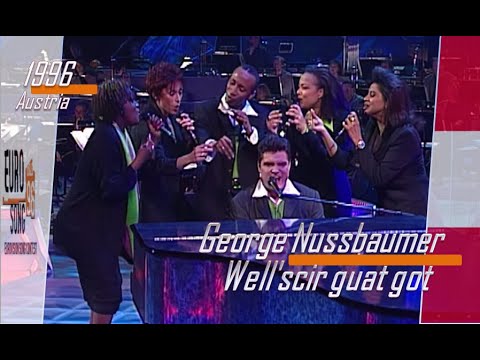 eurovision 1996 Austria 🇦🇹 George Nussbaumer - Well'scir guat got ᴴᴰ