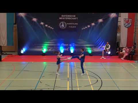 Landesmeisterschaft Bayern 2018 / Vanessa Gottschall - Christian Lehr / A-Klasse
