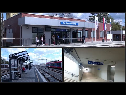 U Batajnici nova železnička stanica na prvoj srpskoj brzoj pruzi
