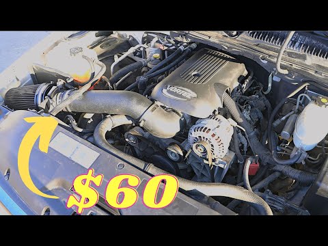 CHEAP Amazon Moosun Air Intake for 5.3 Motors | GMT800 Yukon, Tahoe, suburban