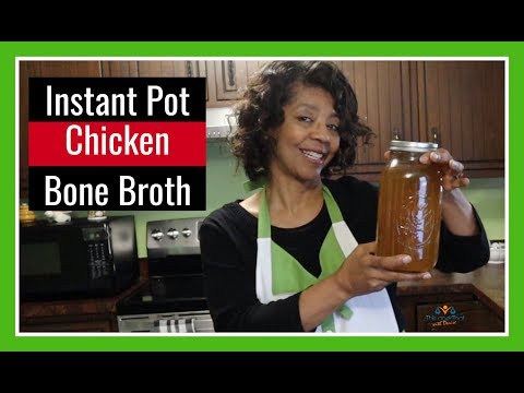 Instant Pot Chicken Bone Broth | Easy Bone Broth Made...