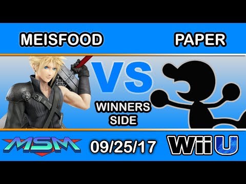 MSM 115 - Chon | MEisFood (Cloud) Vs. Paper (Mr. Game & Watch) Winners Side