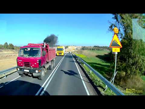 TRASA BYDGOSZCZ - NOWE MARZY  PRZEJAZD DK 5 / S5 - A1 ( Część 2 )