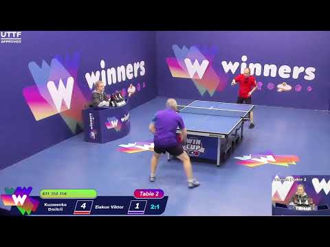 WINners CUP table 2  28.12  Kuzmenko Dmitrii - Ziakun Viktor    20:00