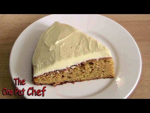 Carrot Cake with Cream Cheese Frosting | One Pot Chef