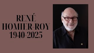 RENÉ HOMIER-ROY #francophone #québec #journalisme #radiocanada #livre #littératurequebecoise #radio