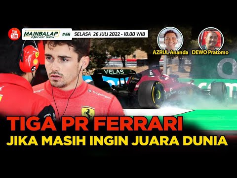Tiga PR Ferrari Jika Masih Ingin Juara Dunia