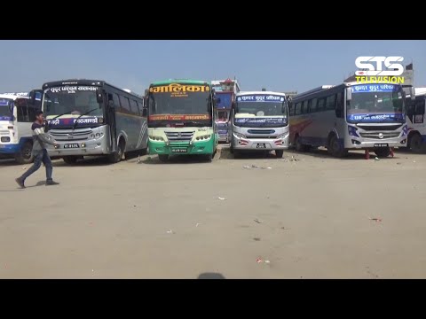 कोरोना संक्रमणको सन्त्रास फैलिएपछि जनजीवन गम्भीर रुपमा प्रभावित STS NEWS 2076-12-10