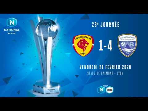 23ème J. National | Lyon Duchère AS - US Avranches MSM (1-4)