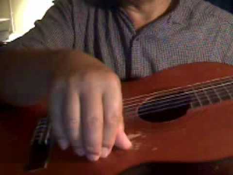How to set up the thumb and index finger on fingerpicking hand