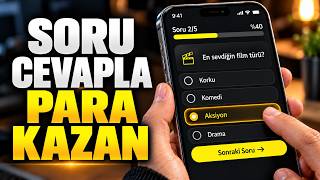 BASİT SORULAR CEVAPLAYARAK PARA KAZANMAK! (En Keyifli Yöntem) - İnternetten Para