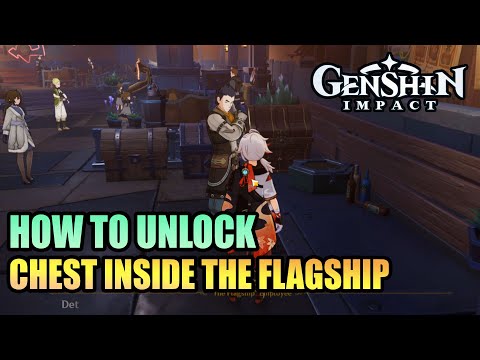 The Flagship Chest Puzzle Guide - Leszek Bounty Quest GENSHIN IMPACT 6.0