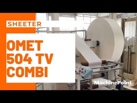 OMET 504 TV COMBI Sheeter | OMET Machines