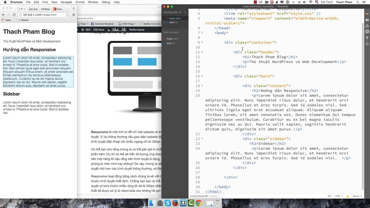 Hướng dẫn Responsive bằng CSS cơ bản