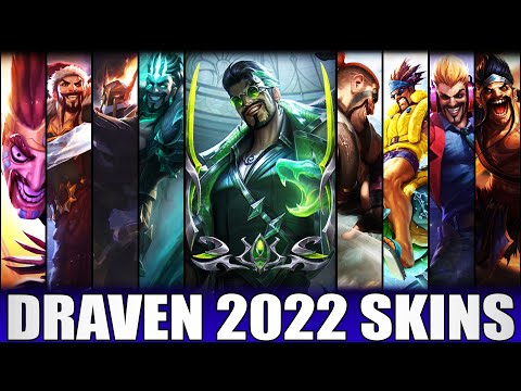 ALL DRAVEN SKINS 2022 | Including Debonair Draven