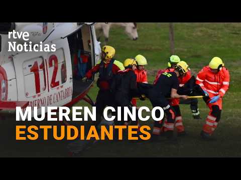 L'esfondrament d'una passarel·la per als vianants deixa almenys cinc joves mortes en una platja de Santander