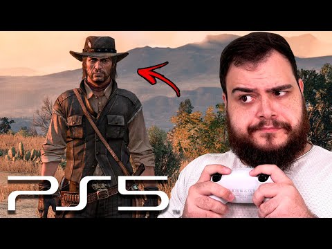 JOGANDO O NOVO RED DEAD 1 NO PS5 EM PT-BR! NÃO MUDOU NADA?!