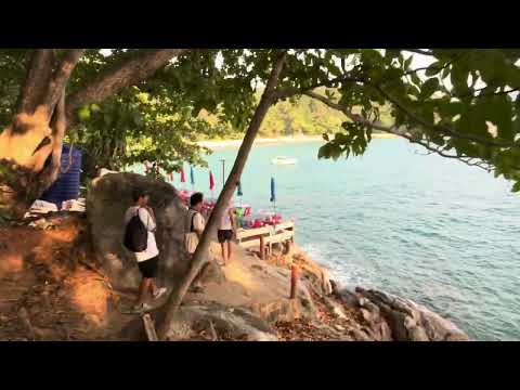 On the way to Laem Singh Beach from Surin Beach, Phuket