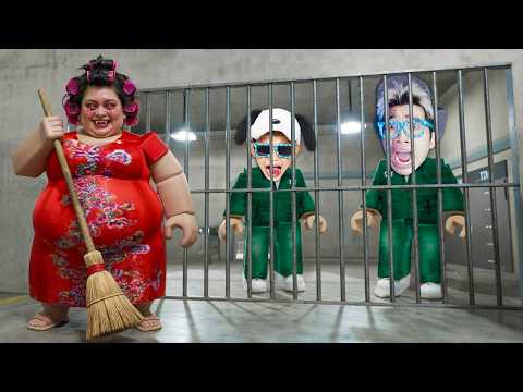 Kita Diburu Anomali MAMA Di Tower Penjara Saat Bolos Sekolah di ROBLOX!!!