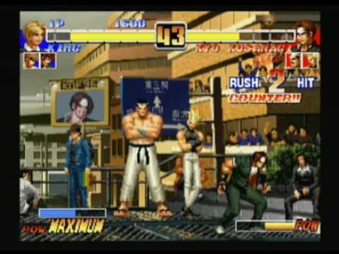 The King of Fighters '96 Wii
