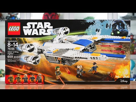 LEGO Star Wars 75155 REBEL U-WING FIGHTER Review! (2016)