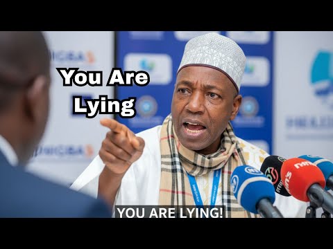 Minister Clashes with Journalist. "That's not True."