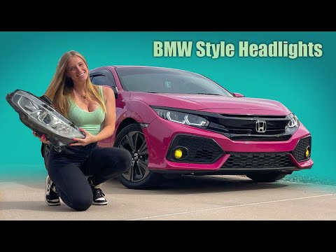 Upgrading my Civic Headlights - Full Installation Overview