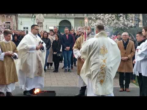 Slujba de Înviere la Biserica Millennium din Timișoara. 16.04.2022.