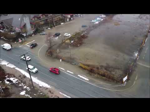 Downtown floods, seen from the air  Dec  27,2022