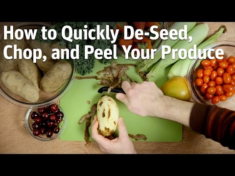How To Quickly Deseed, Chop And Peel Your Produce