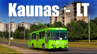 preview picture of video 'KAUNAS TROLLEYBUS - Der O-Bus in Kaunas (28.-30.07.2014)'