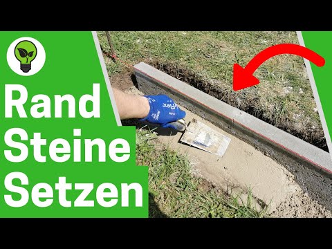 Randsteine Setzen mit Beton ✅ ULTIMATIVE ANLEITUNG: Wie Borde Verlegen & Kantensteine Betonieren???
