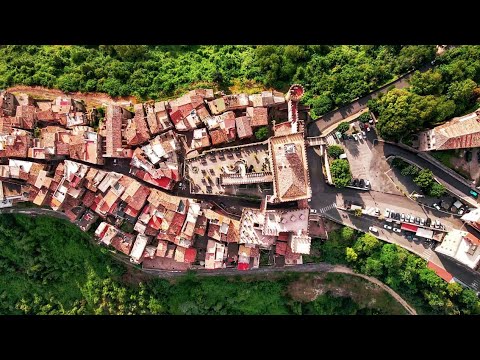 4K San Gregorio Da Sassola || Aerial Drone Footage
