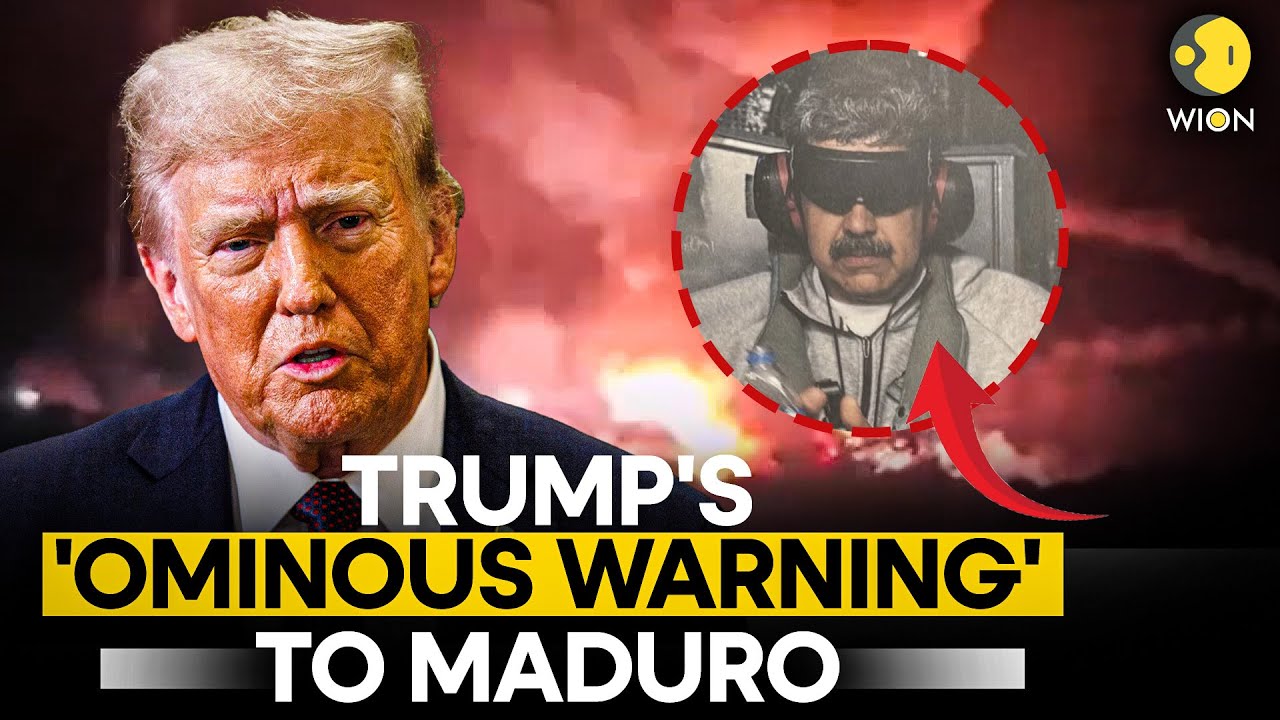Trump's 'Ominous Warning' Before US Grabbed Nicolas Maduro and His Wife | WION Originals