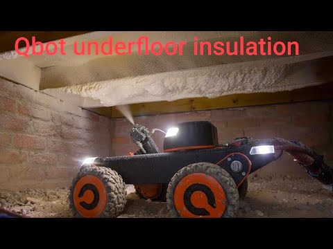 Qbot Underfloor Insulation - Keep your feet warm and Your Bills low!