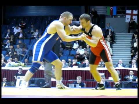 Aslanbek Khushtov (RUS) vs Mindaugas Ezerskis (LTU) Vilnius 2009 Final 96kg