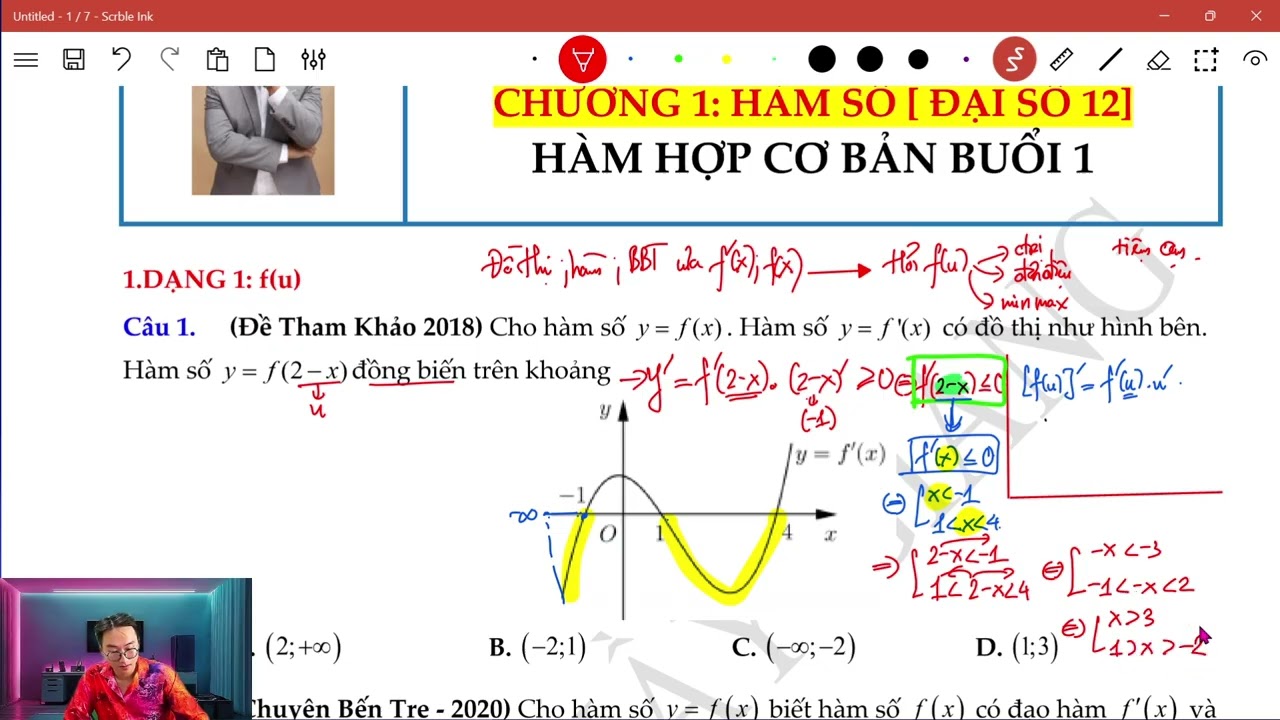 HÀM HỢP BUỔI 1 (DẠNG 1)